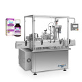 Automatic pharmaceutical liquid filling machines syrup filler glass and pet bottle